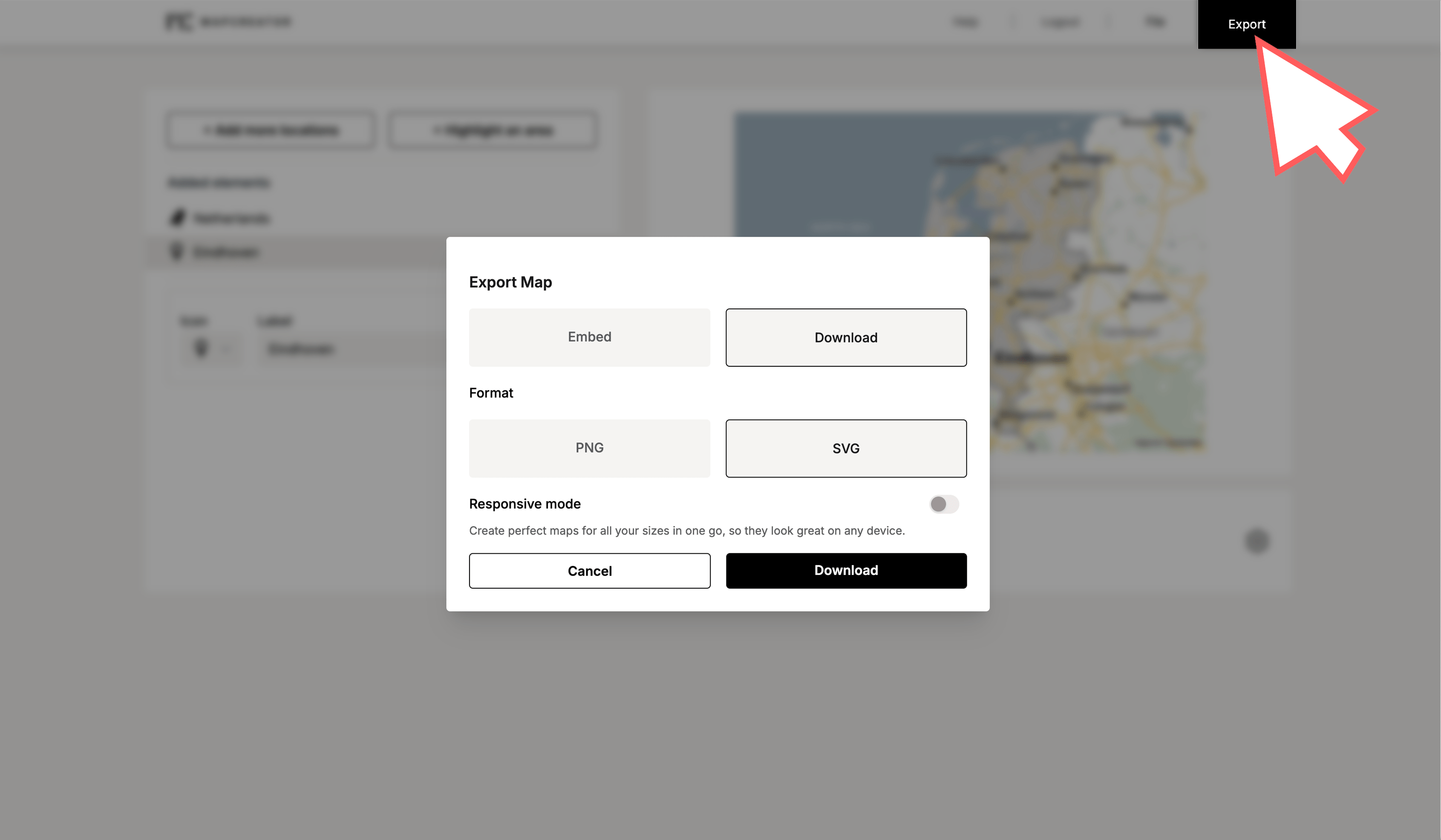 How Can I Create A Quick Locator Map - Elegant Gradient Background - 8K
